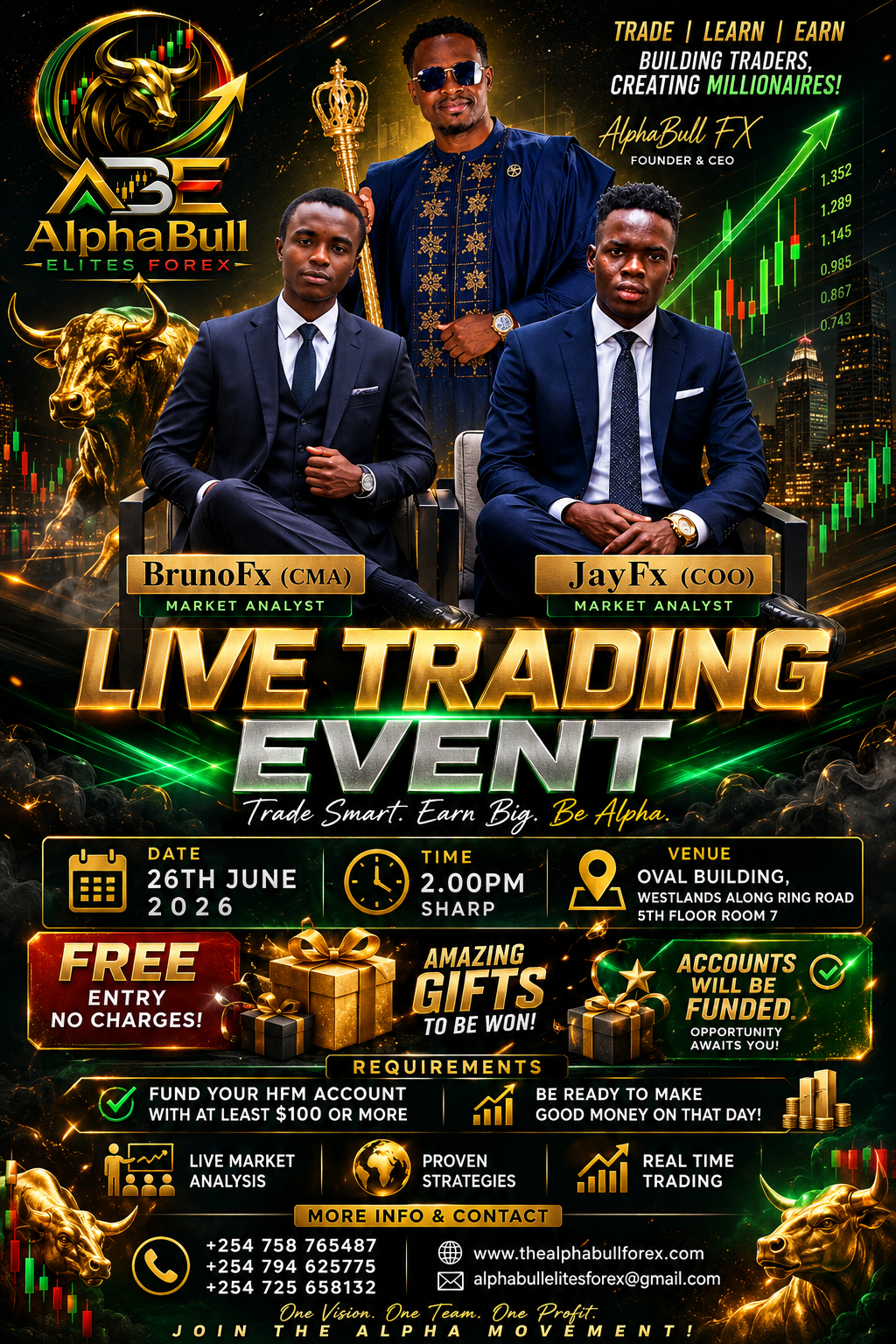 NAIROBI ABE LIVE TRADING EVENT event poster
